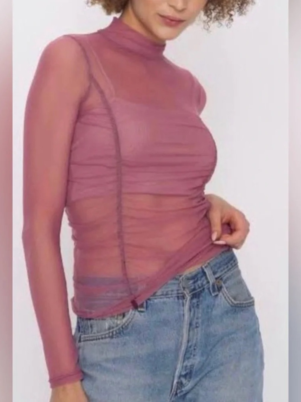 Project Social T Ruched Top